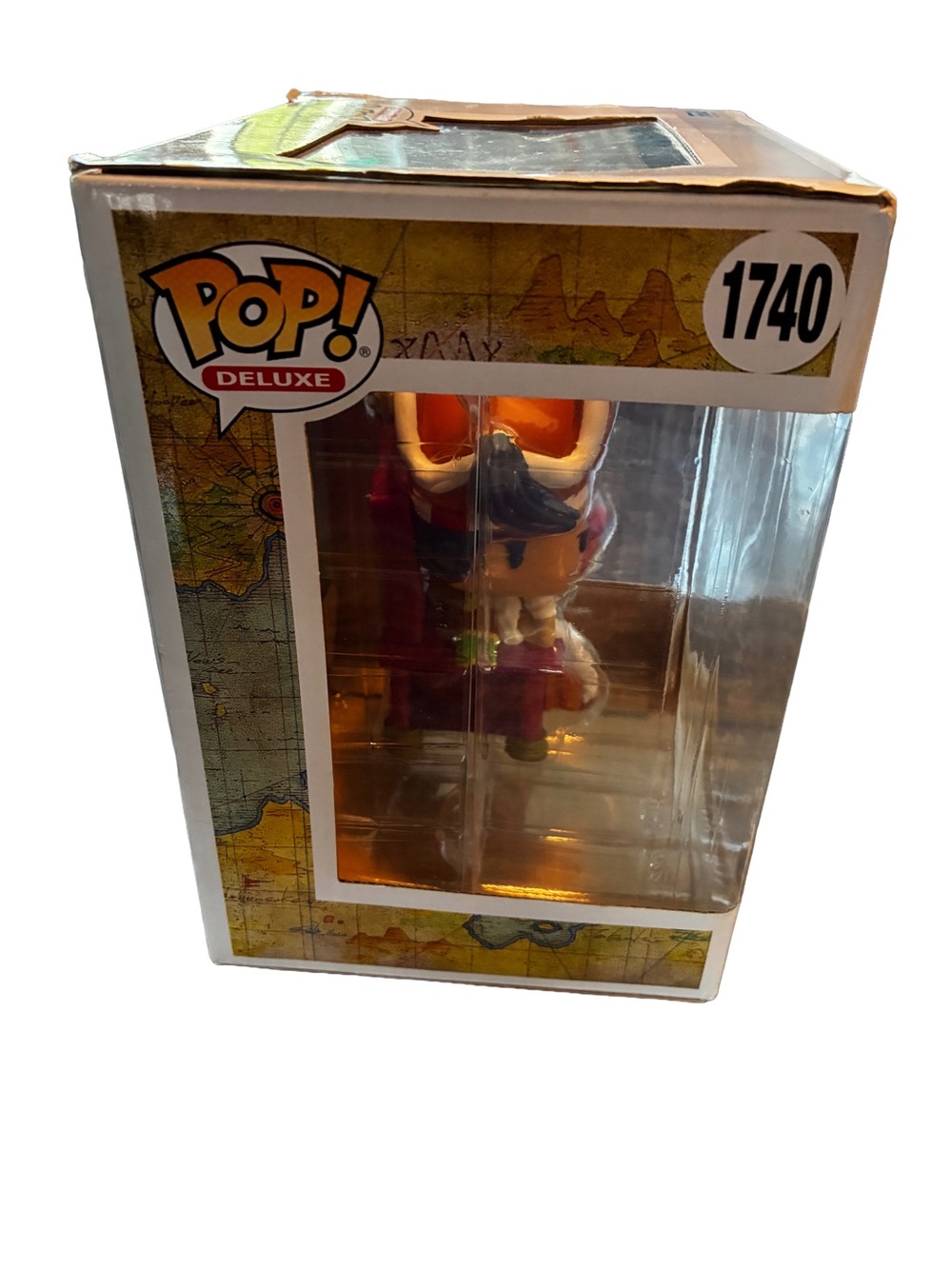 Funko Pop! Deluxe One Piece Buggy the Clown on Throne #1740 NYCC 2024 - Picture 4 of 5